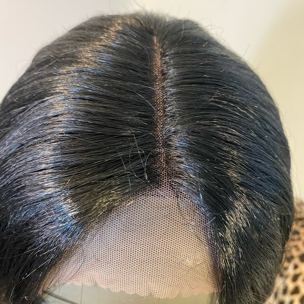 Tops M EVIE Lace front wig JETBLACK 1 - Picture 6 of 10